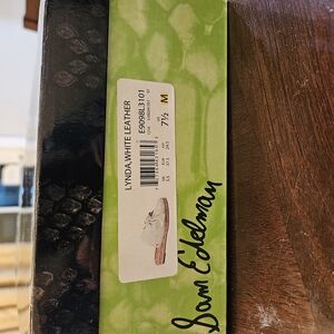 Sam Edelman Lynda White Leather Shoes